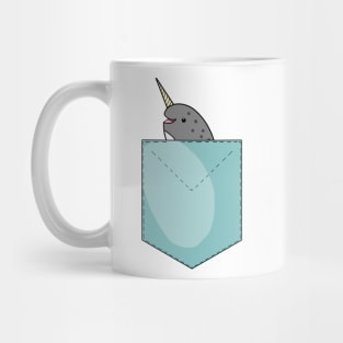 Whale in your pocket - Narwhal Mug